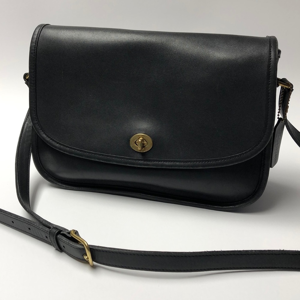 Coach City bag #9790 in black leather